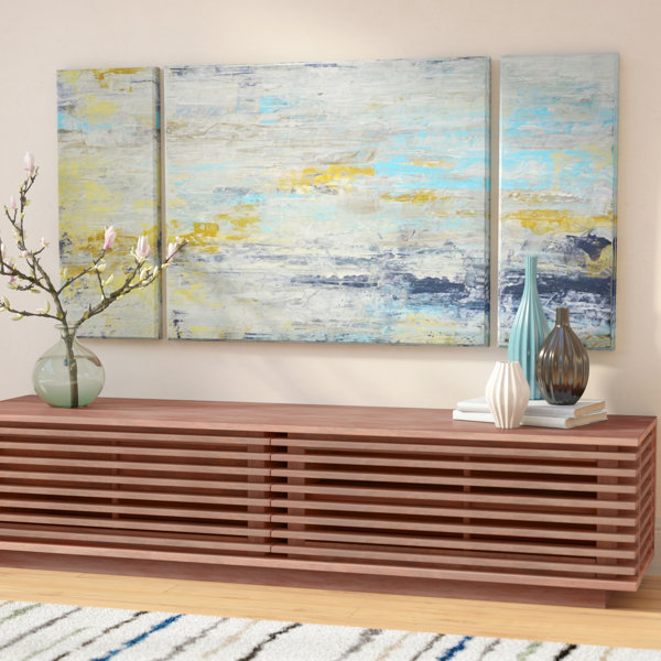 Brayden Studio Surf And Sound I Ii Iii 3 Piece Wrapped Canvas