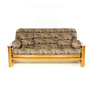 Nantucket Box Cushion Futon Slipcover by Lifestyle Covers