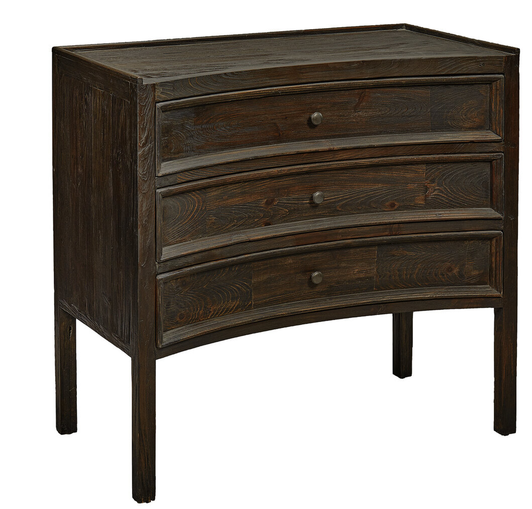 crescent 3 drawer chest