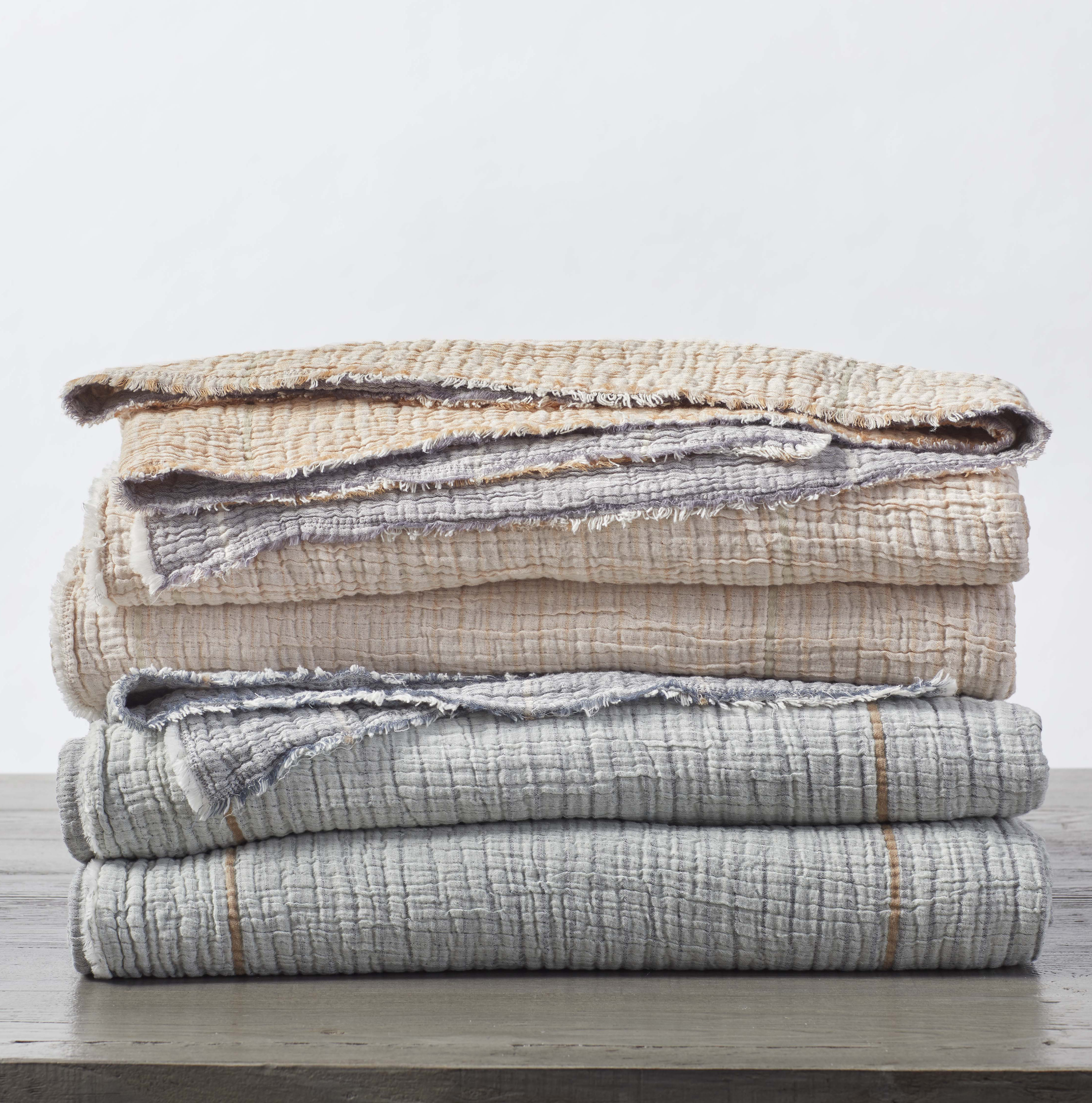 Coyuchi Topanga Organic Matelasse Blanket 2025