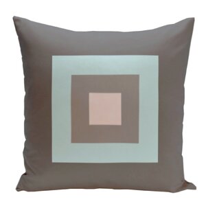Geometric Decorative Down Throw Pillow