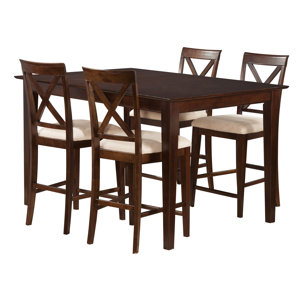 Crestwood 5 Piece Counter Height Dinin..