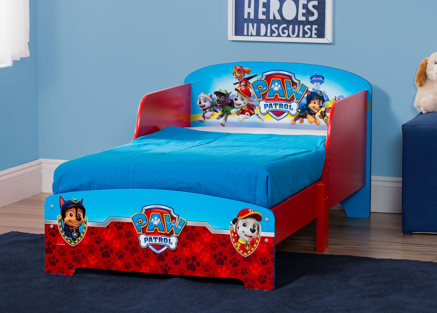 paw patrol girl bedroom set