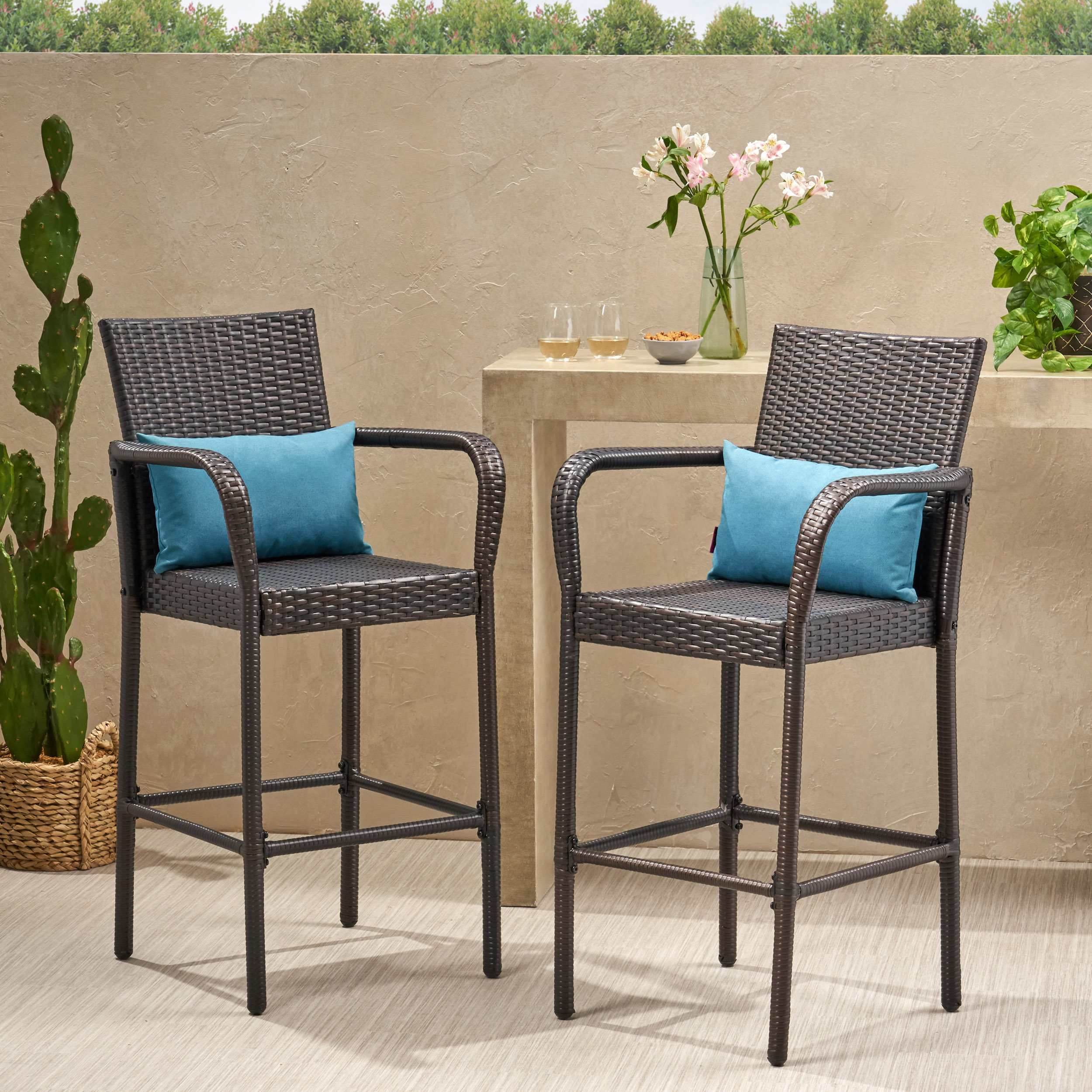 Lansdale 30 25 Patio Bar Stool Reviews Joss Main Lansdale 30 25 Patio Bar Stool