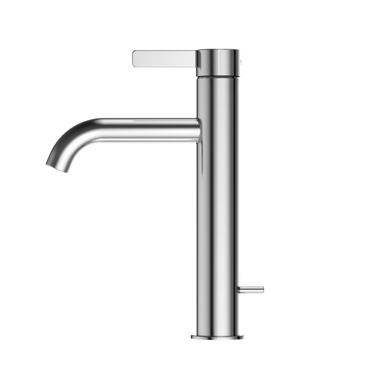 Toto Single Handle Hole Semi Vessel Bathroom Faucet With Drain