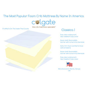 colgate crib mattress canada