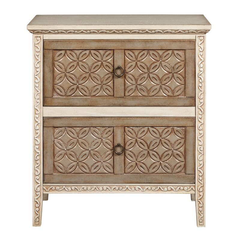 Criss 2 Drawer Accent Chest