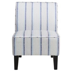 Englewood Striped Slipper Chair