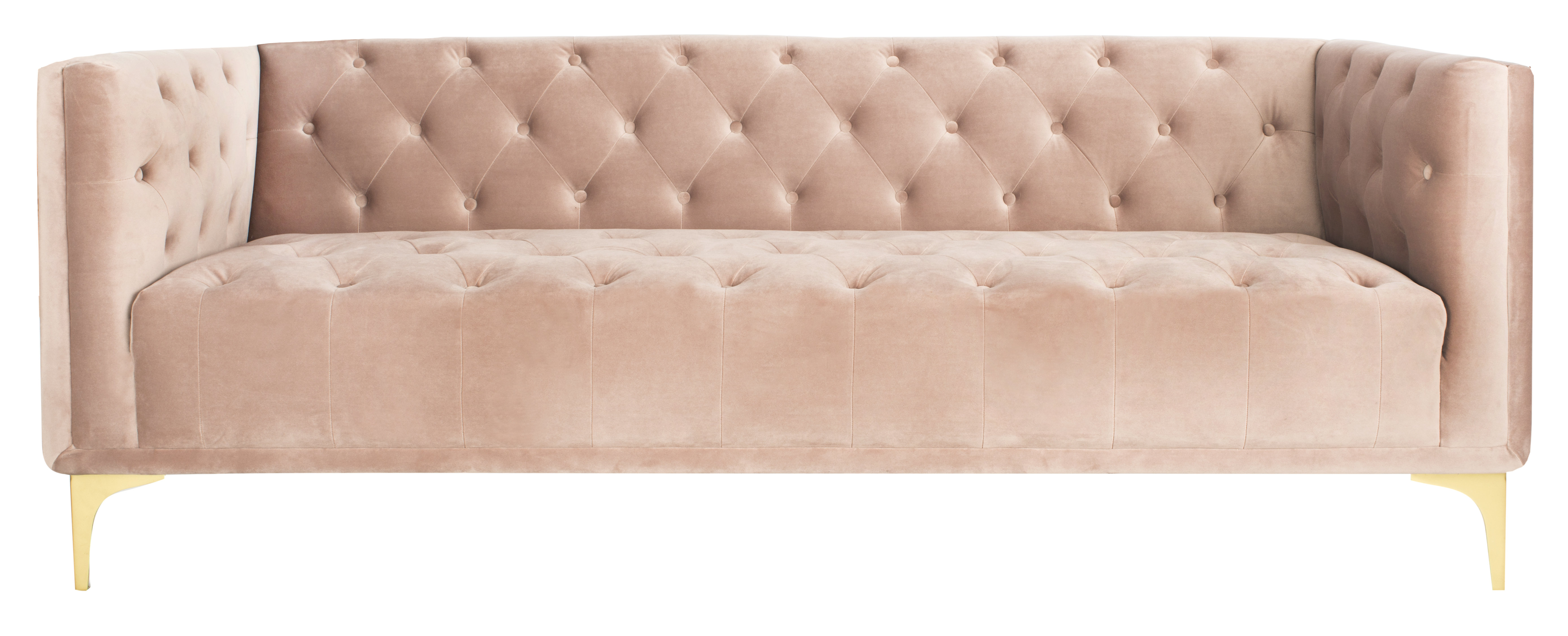 baby pink couch