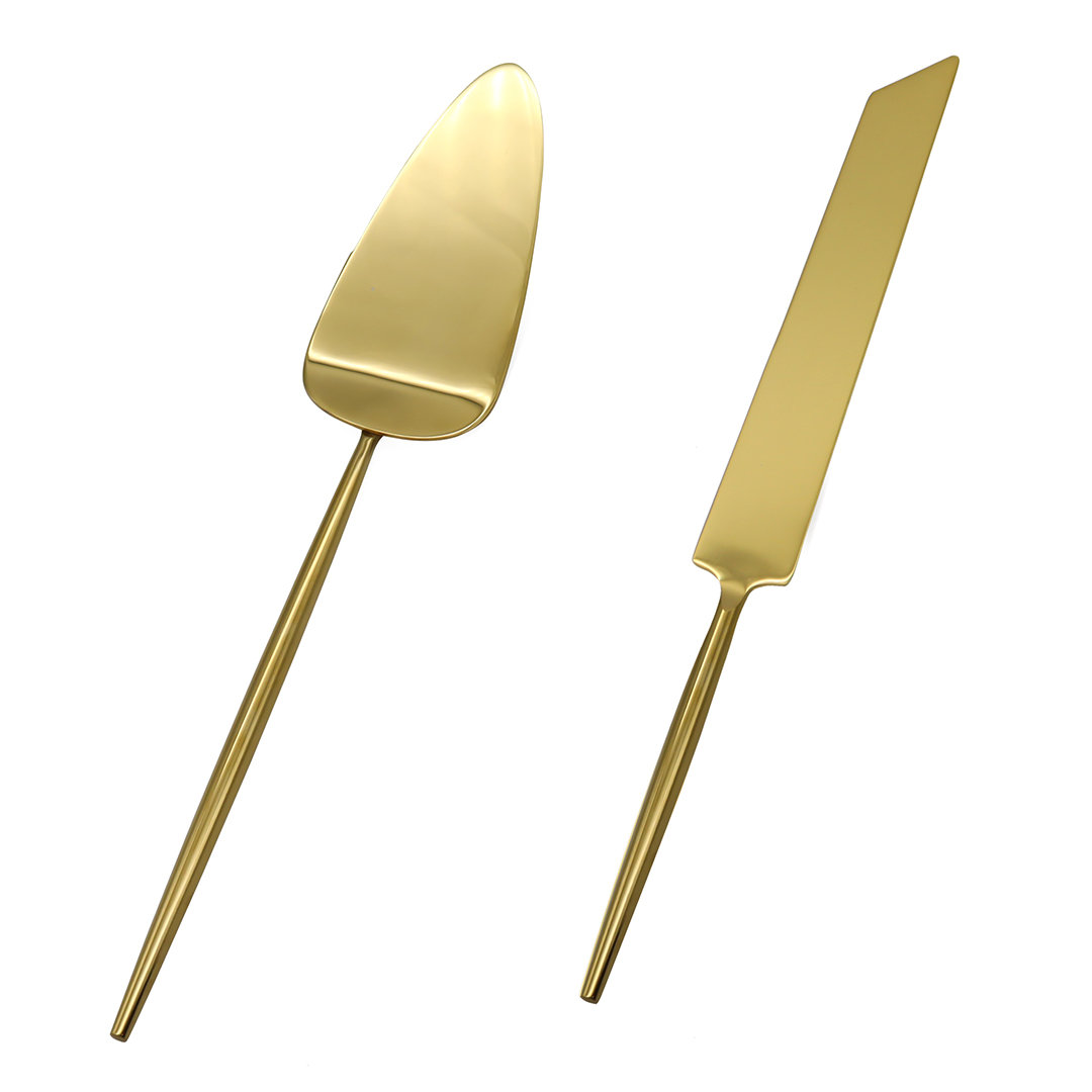 Koyal Wholesale Modern Wedding 2Piece Cake Knife Set Wayfair