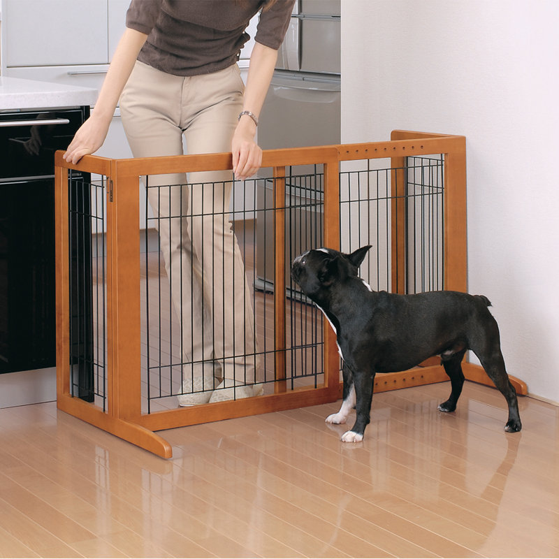 2 panel folding dog gate