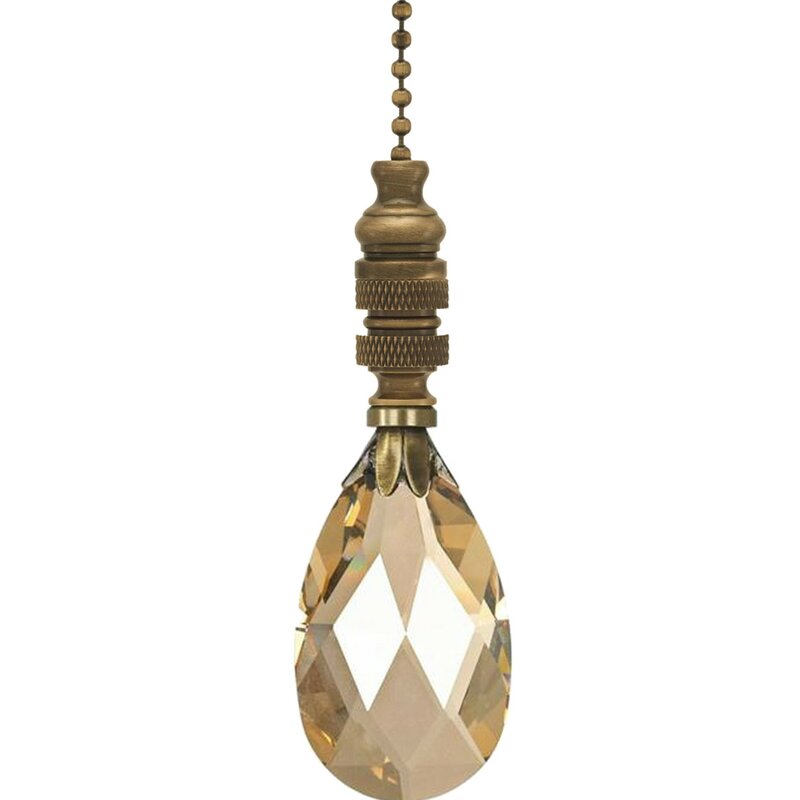 Home Concept Stephanov Crystal Ceiling Fan Pull Chain Wayfair