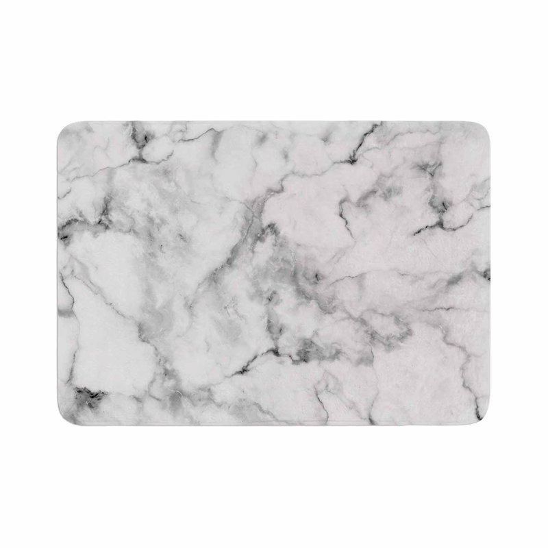 East Urban Home Marble Memory Foam Bath Rug Reviews Wayfair Marble Memory Foam Bath Rug