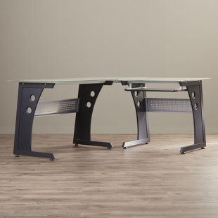 Review Bramblett L-Shape Computer Desk by Orren Ellis