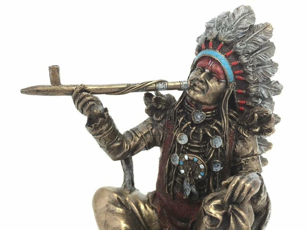 loon-peak-neihoff-native-american-indian-chief-smoking-peace-pipe