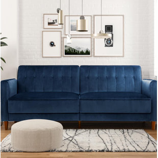 Furniture Joss Main Nia Pin Tufted Convertible Sofa