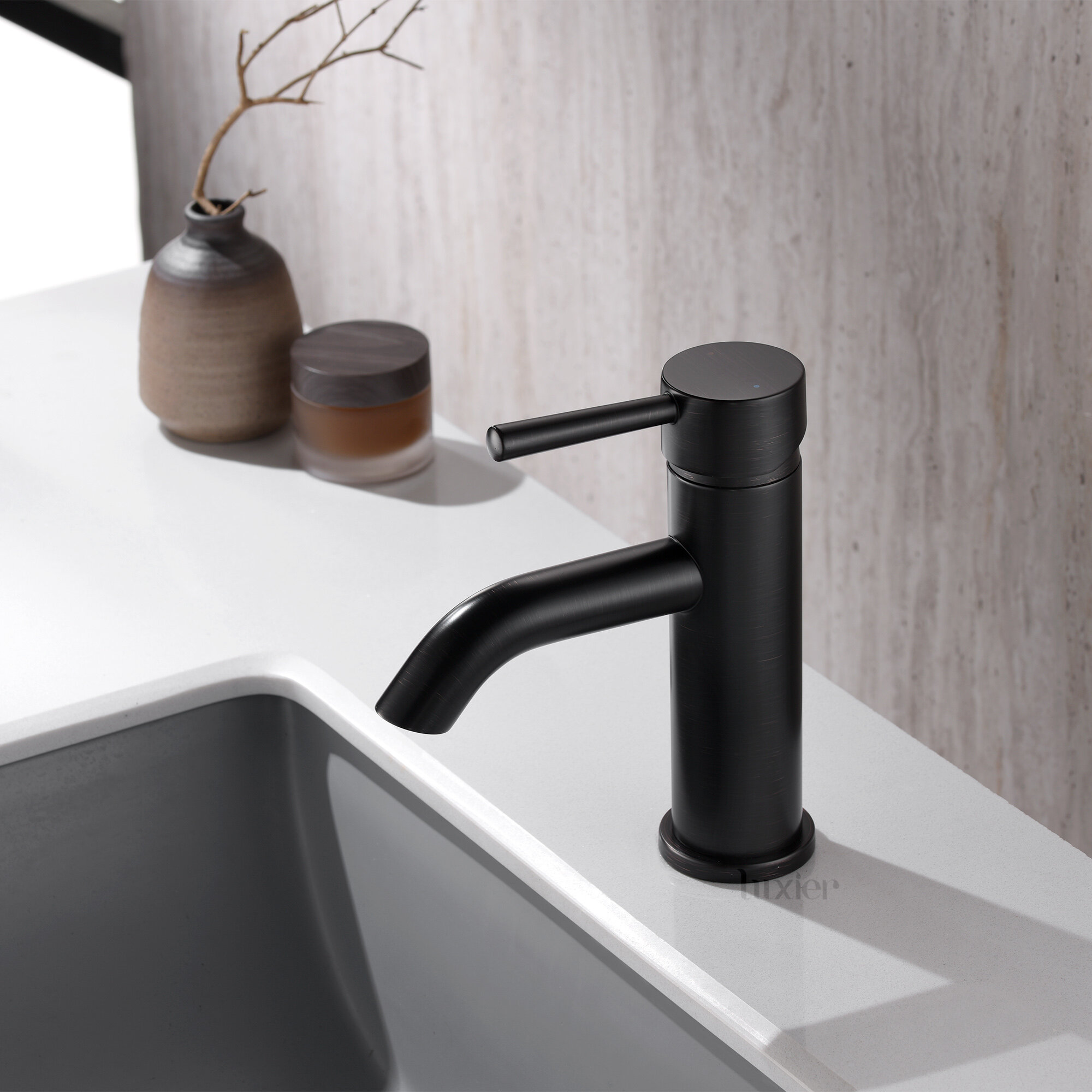 Luxier Single Hole Bathroom Faucet with Drain Assembly & Reviews | Wayfair