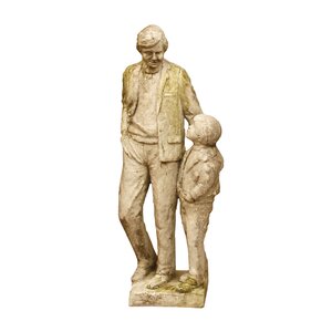 Children Man to Man Outdoor Statue