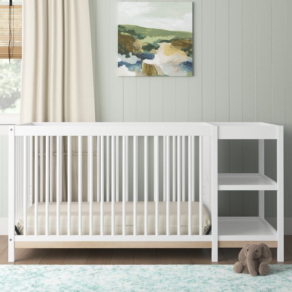 Allows Any Parent to Change Their Baby with Comfort and Ease Two Shelves Below Keeping Your Baby Happy Expert Guide Features 5 Safety Rail Cherry Secure Changing Table with Pad 