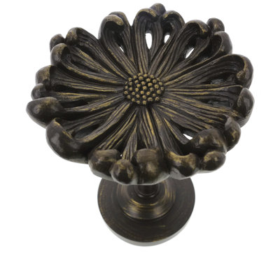 August Grove Nicklas Dandelion Drapery Medallion Curtain Holdback August Grove Finish Bronze Gold Dailymail