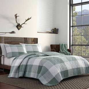Hunter Green Plaid Quilt Sets Wayfair Hunter Green Plaid Quilt Sets Wayfair