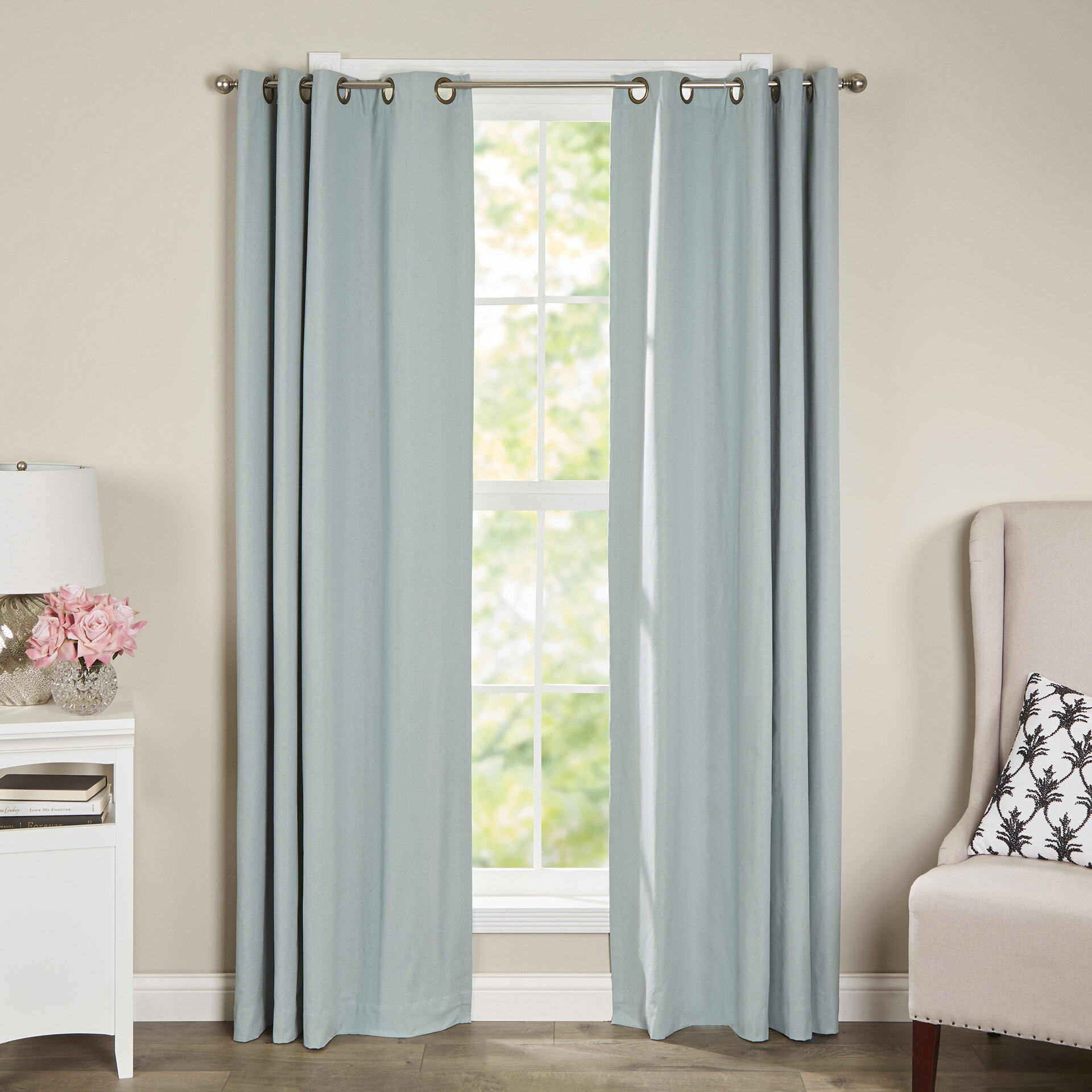 Eclipse Curtains Synthetic Blackout Curtain Panel & Reviews | Wayfair