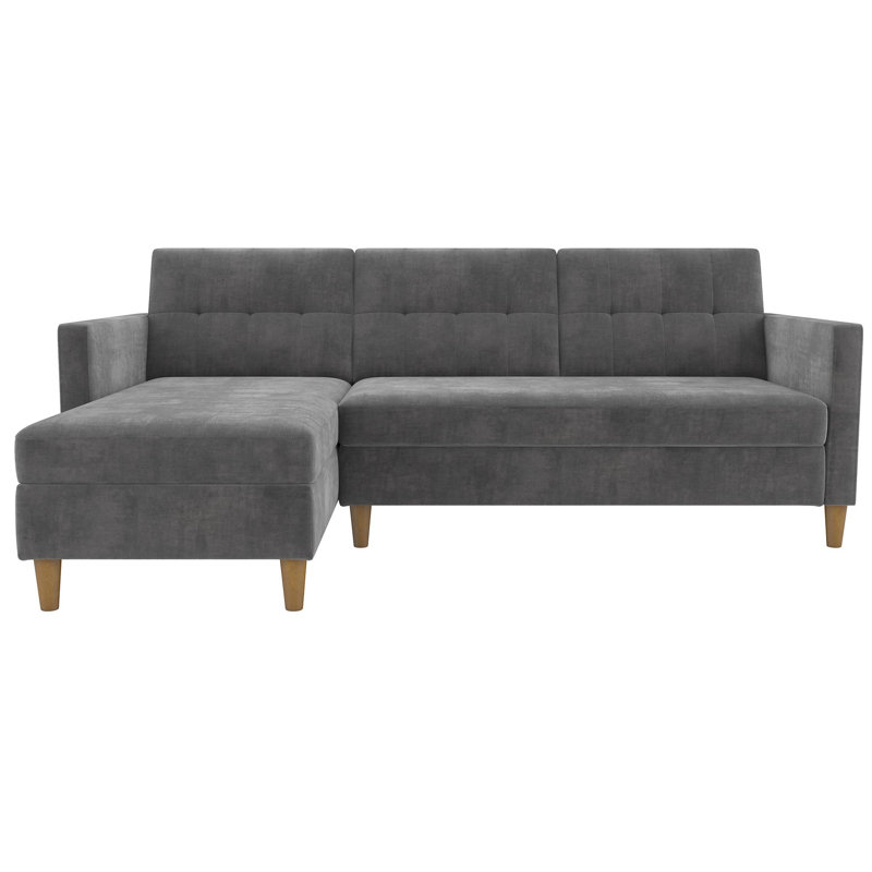 Kayden 84 Reversible Sleeper Sectional Reviews Joss Main Kayden 84 Reversible Sleeper Sectional