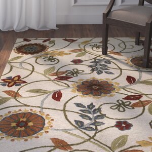 Boardwalk Hand-Tufted Ivory Area Rug