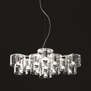 Fiore 13-Light Shaded Chandelier