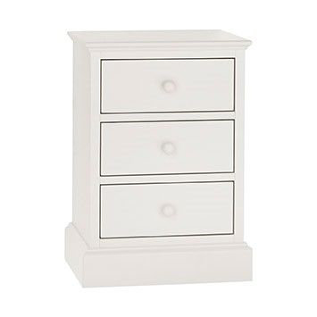 August Grove Merrick 3 Drawer Bedside Table Reviews Wayfair Co Uk