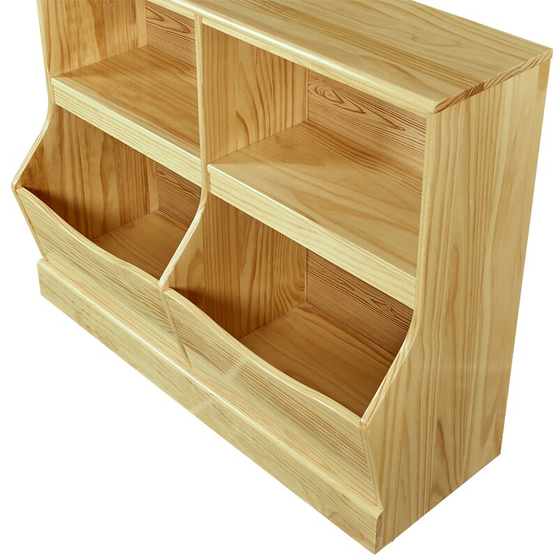 wooden toy organizer