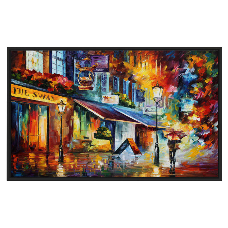 Winston Porter The Swan London Framed Oil Painting Print On
