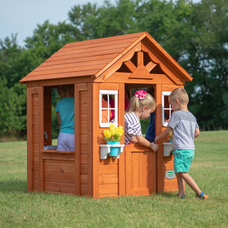 wayfair wooden playhouses