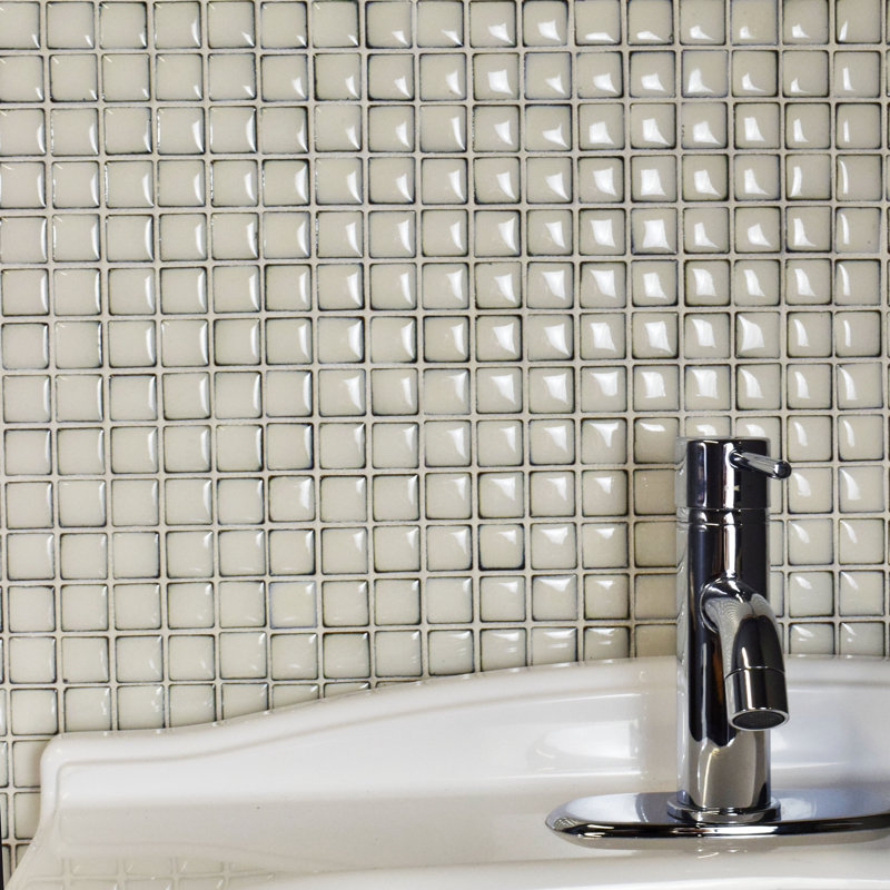 Elitetile Essentia Square 91 X 91 Porcelain Mosaic Floor And