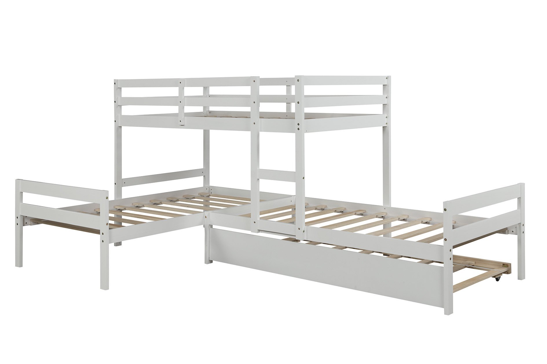 triple bed with trundle