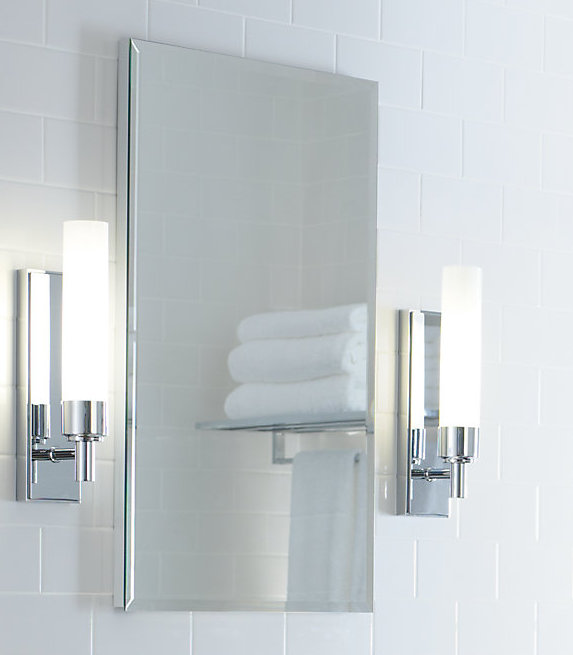 Robern R3 Series Recessed Or Surface Mount Frameless 1 Door Medicine Cabinet With 3 Adjustable Shelves Reviews Wayfair