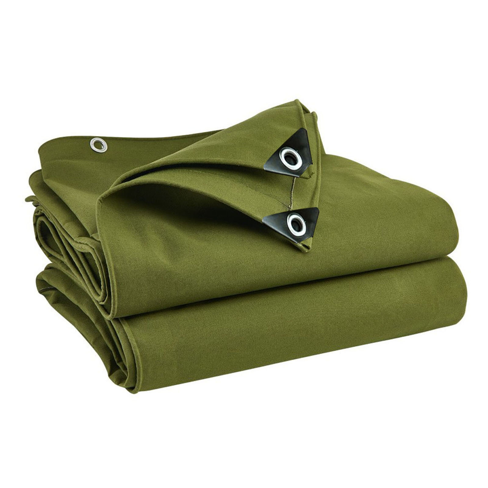 Details about   Heavy Duty Canvas Tarp Waterproof Ripstop Cotton Canopy Cover Mildew Resistant 