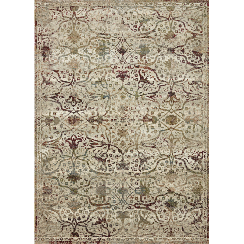 World Menagerie Square Lazro Oriental Power Loom 1 6 X 1 6 Brown Area Rug Wayfair