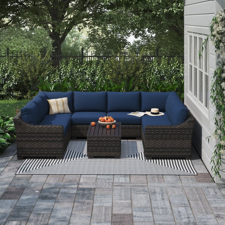 8 person outdoor sectional