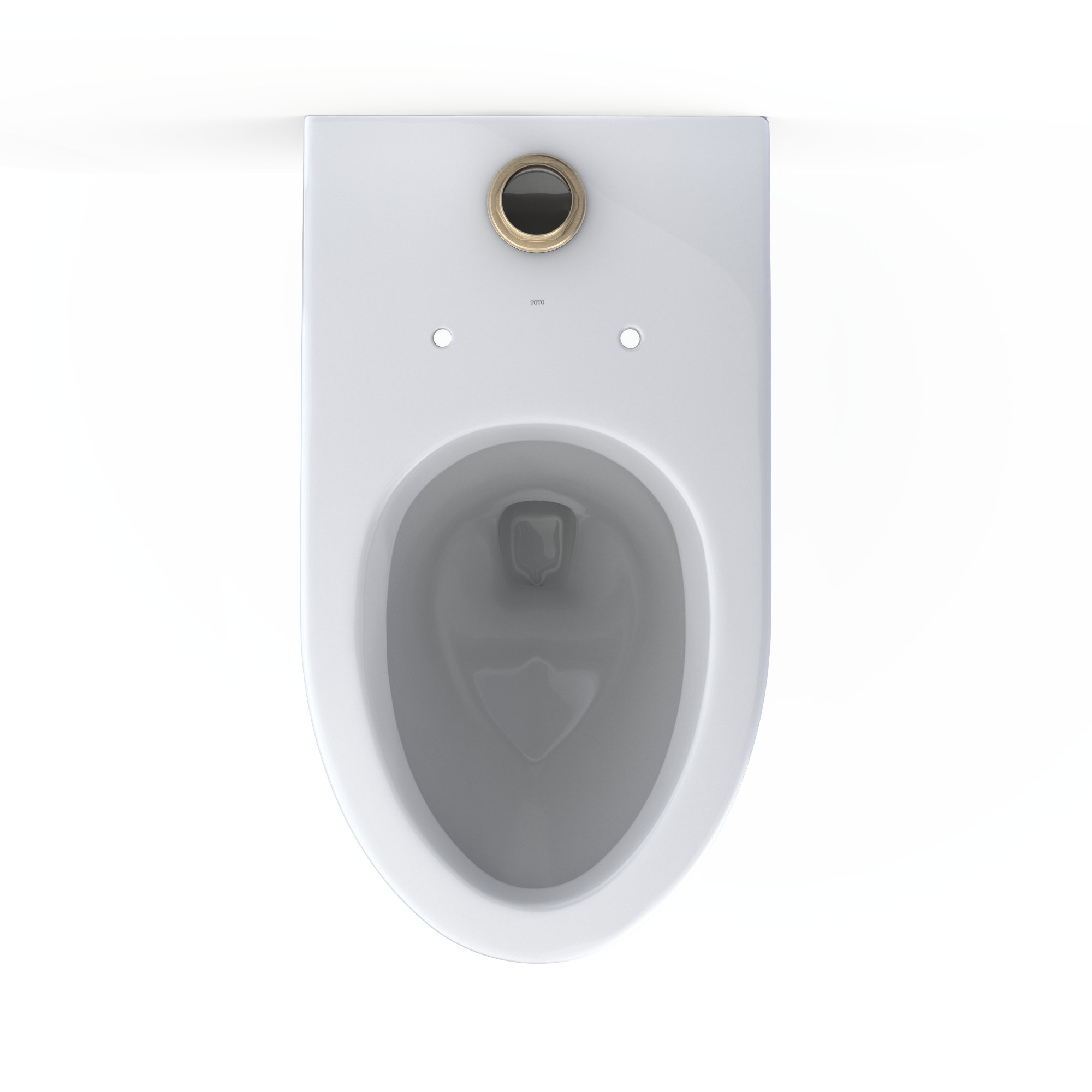 TOTO Tornado Flush Commercial Flushometer WallMounted Toilet