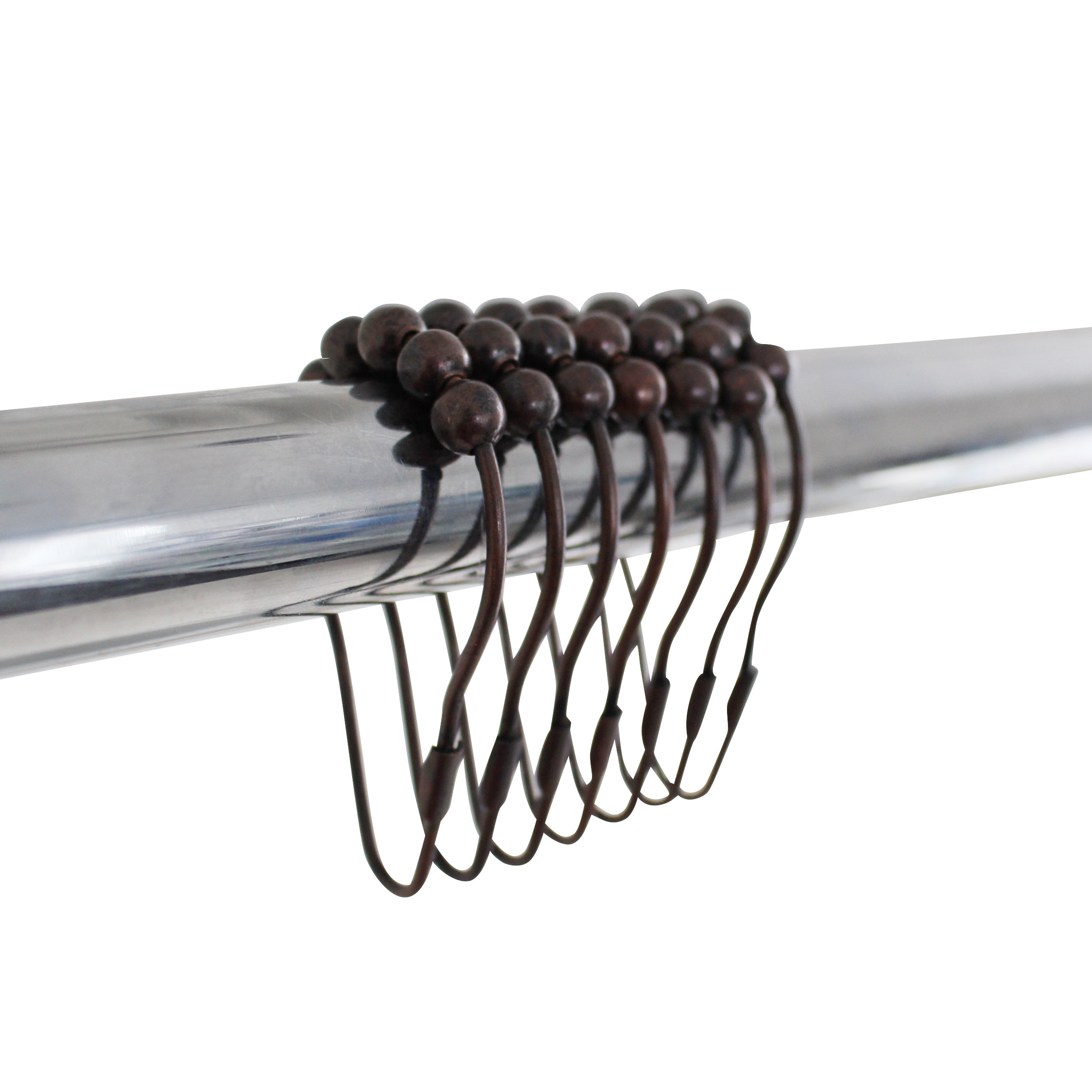 Home Collections Easy Roll Shower Hooks Set of 12 Oil Rubbed Bronze