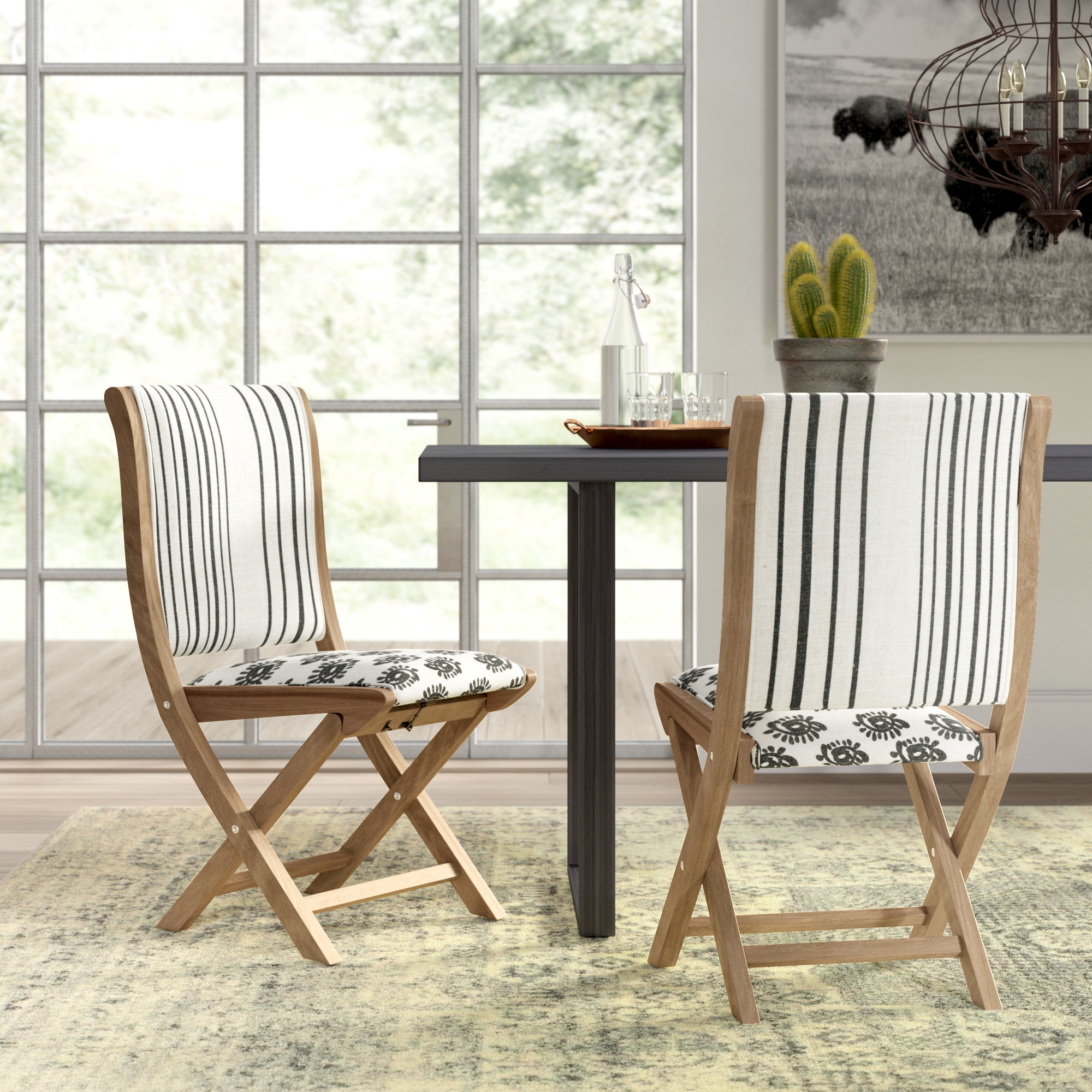Mistana Durango Upholstered Dining Chair Reviews Wayfair Durango Upholstered Dining Chair