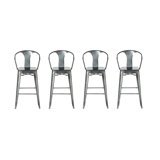 Kubik Counter & Bar Stool (Set of 4) by Williston Forge