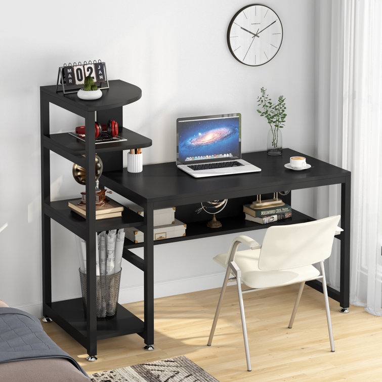 ergonomic desk with storage