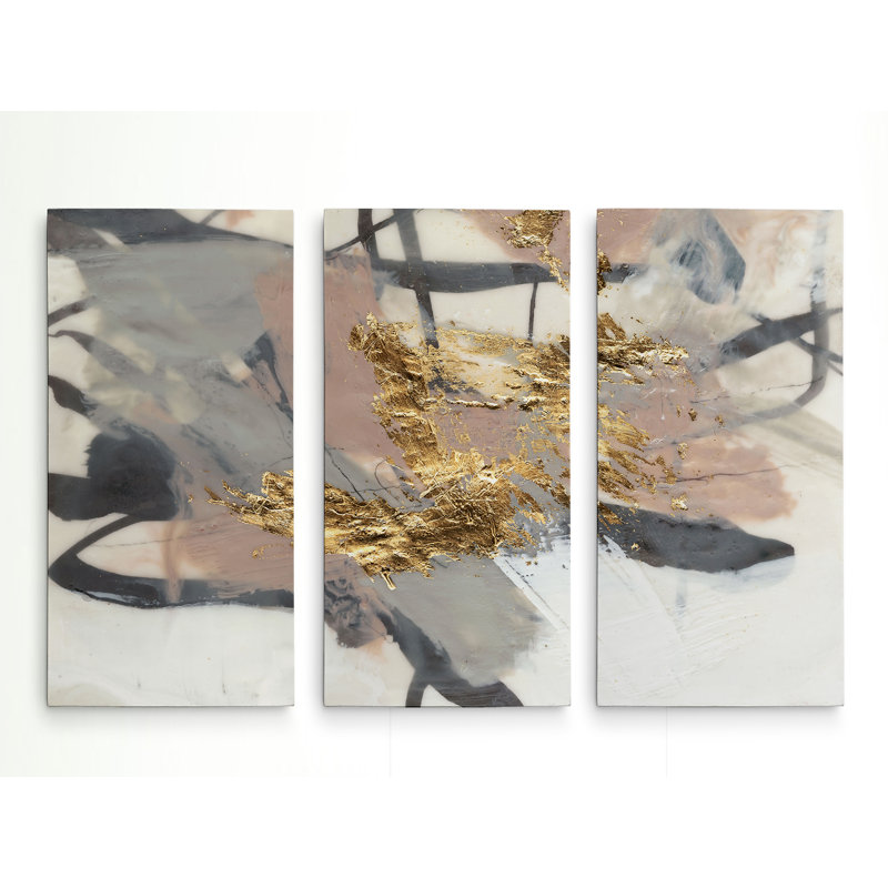 Mercer41 A Premium Golden Blush Ii Print Multi Piece Image On
