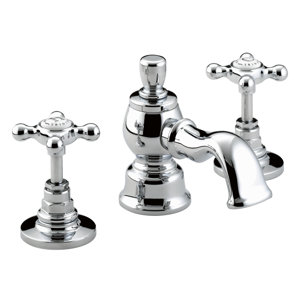 Bristan Waschtischarmatur Trinity mit Abfluss