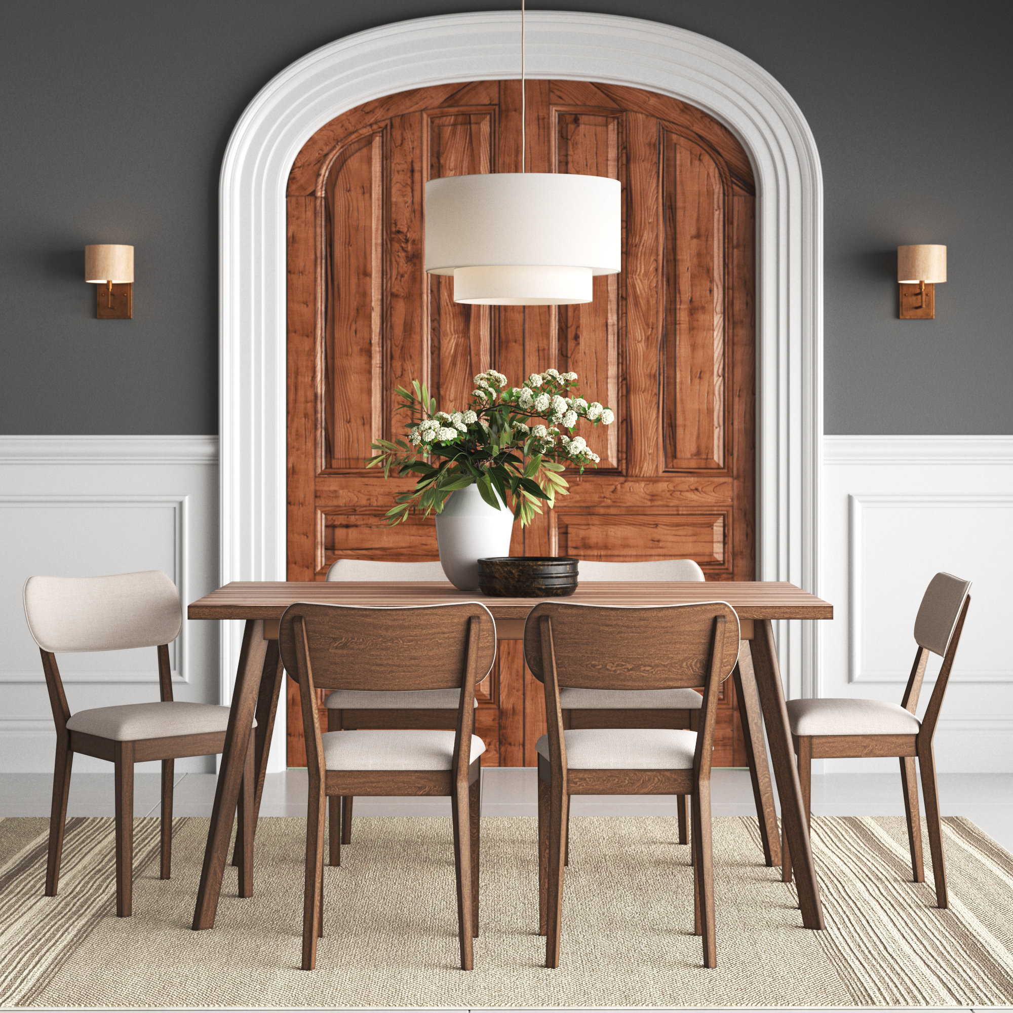 Eberhart 7 Piece Dining Set Joss Main