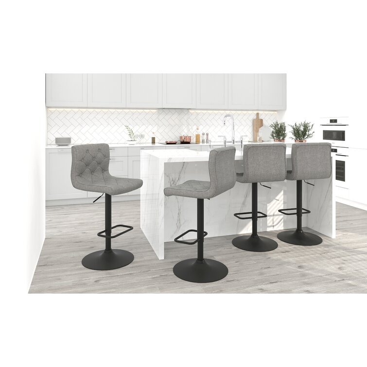 johnson swivel adjustable height bar stool