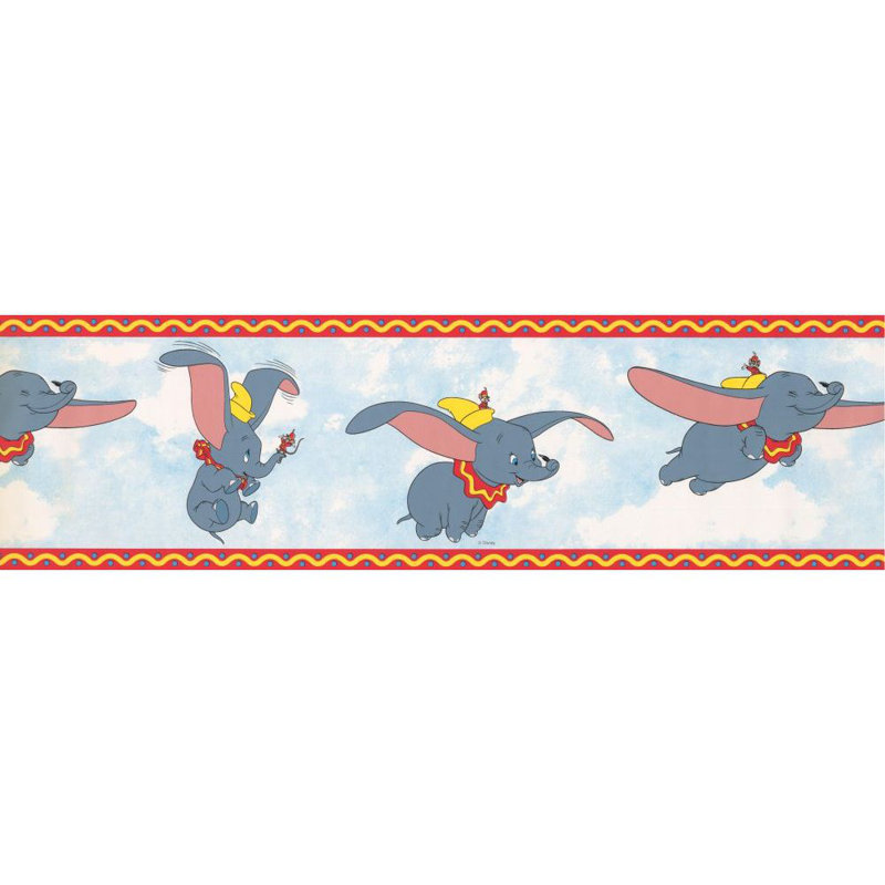 Dream Wall Decor Dumbo 15 L X 7 W Wallpaper Border Wayfair