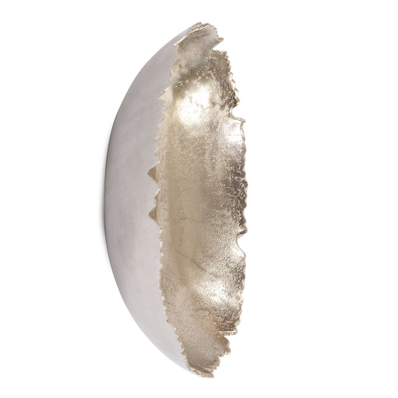 Willa Arlo Interiors Metal Broken Edge Bowl Wall Decor Wayfair